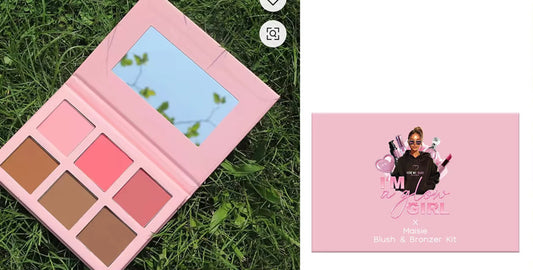 BLUSH & BRONZER PALET x MAISIE
